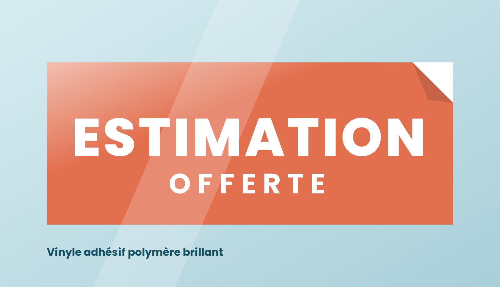 Gros plan sur un vinyle adhésif brillant